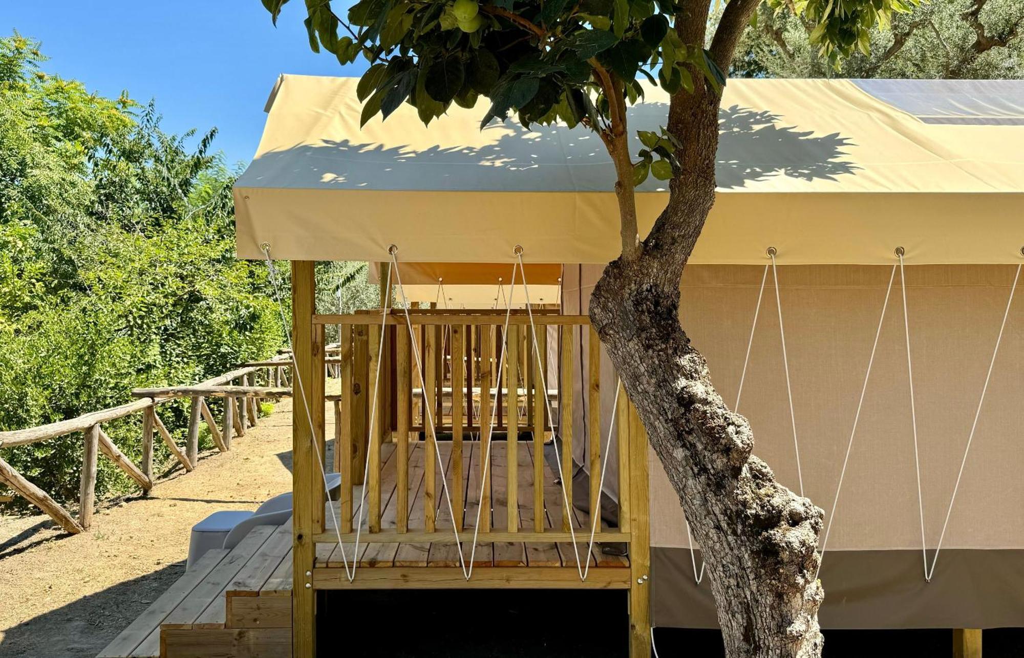 Hostel & Glamping Santa Fortunata Península Sorrentina Exterior foto